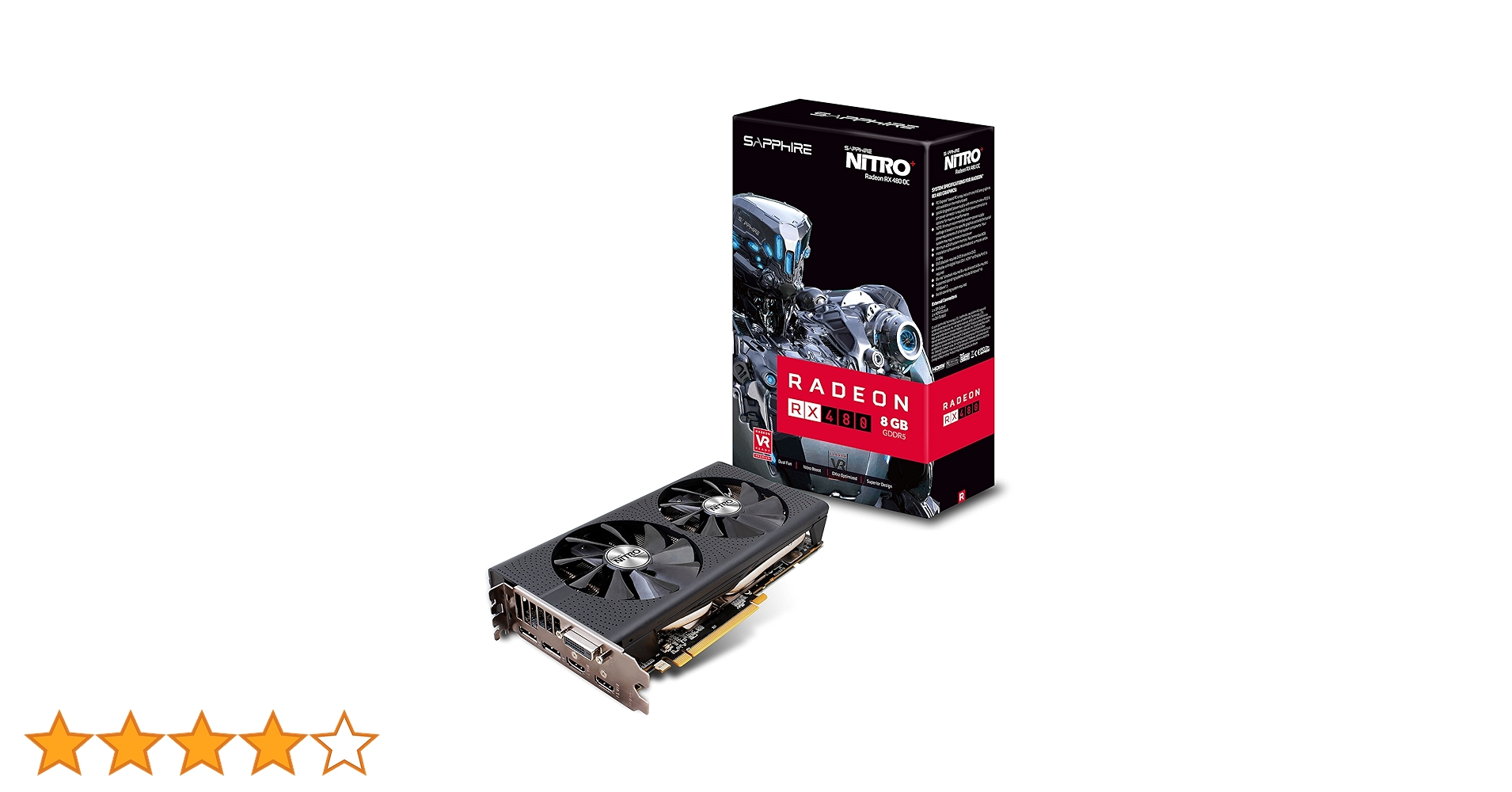 Radeon　RX480　8GB　2個セット　SAPPHIRE　NITRO SAPPHIRE RADEON RX480 8GB OC 2台セット Amazon.com: Sapphire